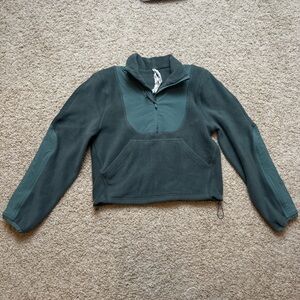 Lululemon Fleece Half Zip Hiking Sweat Shirt Womens Size 4